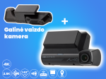 MIO MiVue 955W PRO vaizdo registratorius + Mio E80D galinė kamera | 4K vaizdo registratoriaus komplektas