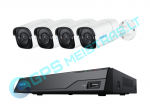 Reolink 5MP PoE vaizdo stebėjimo komplektas su 4 kameromis ir 2TB HDD