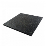 Guminė grindų danga 15x1000x1000 - su baltomis granulėmis