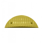 Gulintis policininkas - greičio mažinimo kalnelis Eurostal 40 cm pločio galinė dalis geltona H5
