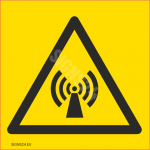 Ženklas Nejonizuojantis spinduliavimas Ženklo pagrindas Plastikas (PVC putplastis 2 mm) Ženklo tipas bendras ženklas Ženklo dydis 600x600 mm