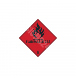 ADR ženklas Degiųjų dujų klasė 2 / Flammable gas class 2 Ženklo pagrindas Aliuminis (neobond 2 mm) Ženklo tipas bendras ženklas Ženklo dydis 250x250 mm (kra&scaron;to ilgis)