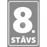 Ženklas Auk&scaron;tų numeracija &ndash; 8 auk&scaron;tas Spalva Pilka Ženklo pagrindas Plastikas (PVC putplastis 2 mm) Ženklo tipas bendras ženklas Ženklo dydis 220 x 320 mm Gestų teksto kalba Estų