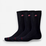 New Balance Patch Logo Crew Socks 3 Pairs