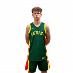 Nike Lithuania Team Limited Jersey Olympia 24