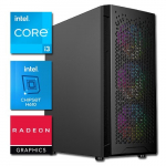 Kompiuteris Gamer | Intel Core I3-14100f, 16GB DDR4, 512GB SSD, RTX 3050 6GB