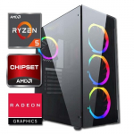 Kompiuteris Gamer | AMD Ryzen 5 7500F, 16GB DDR5, 1TB SSD, AMD Radeon RX7600 8GB
