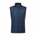 Vyri&scaron;ka liemenė Rab Microlight Vest - XL - Tamsiai pilka