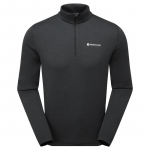 Vyri&scaron;ki termo mar&scaron;kinėliai Montane Dart XT Zip Neck - Juoda - XL