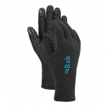 Moteri&scaron;kos pir&scaron;tinės Rab Power Stretch Contact Grip Glove Wms - Juoda - L