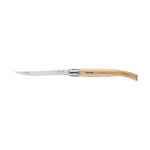 Ki&scaron;eninis peilis plonais a&scaron;menimis Opinel Nr.15 Buko rankena