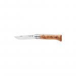 Ki&scaron;eninis peilis dekoruota rankena Opinel Nr.8 Stainless Steel Engraving Biking