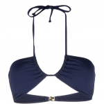 Vir&scaron;utinė kostiumėlio dalis moterims, Mėlyna, Bikini Top