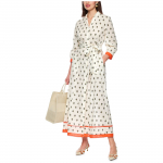 Midi suknelė moterims, Smėlio, Dress