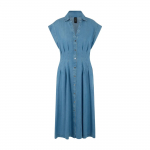 Midi suknelė moterims, Mėlyna, Dress