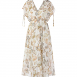 Midi suknelė moterims, Balta, Dress