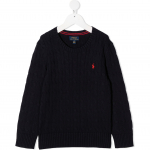 Megztinis berniukams, Mėlyna, COMBED COTTON-LS CAB