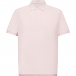Polo mar&scaron;kiniai ilgos rank. vyrams, Rožinė, Cotton Pique Polo Shirt