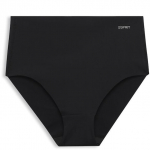 Apatinė kostiumėlio dalis moterims, Juoda, Recycled: soft shaping briefs