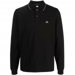 Polo mar&scaron;kiniai ilgos rank. vyrams, Juoda, Long sleeve polo