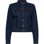 Striukė moterims, Mėlyna, Jackets indoor denim