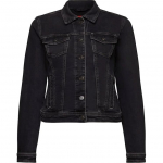 Striukė moterims, Juoda, Jackets indoor denim