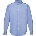 Mar&scaron;kiniai vyrams, Mėlyna, Cotton-Poplin Button Shirts