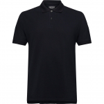 Polo mar&scaron;kiniai ilgos rank. vyrams, Juoda, Cotton Pique Polo Shirt