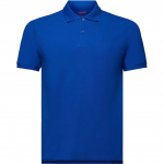 Polo mar&scaron;kiniai ilgos rank. vyrams, Mėlyna, Cotton Pique Polo Shirt