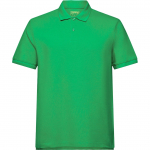 Polo mar&scaron;kiniai ilgos rank. vyrams, Žalia, Cotton Pique Polo Shirt