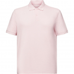 Polo mar&scaron;kiniai ilgos rank. vyrams, Rožinė, Cotton Pique Polo Shirt