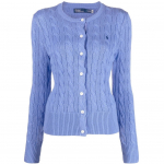 Kardiganas moterims, Mėlyna, Long sleeve cardigan