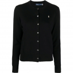 Kardiganas moterims, Juoda, Long sleeve cardigan