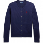 Kardiganas moterims, Mėlyna, Long sleeve cardigan