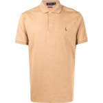 Polo mar&scaron;kiniai trumpos rank. vyrams, Smėlio, Short sleeve knit