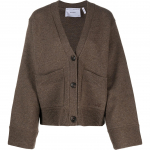Kardiganas moterims, Ruda, Memory relaxed cardigan