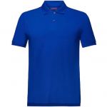 Polo mar&scaron;kiniai ilgos rank. vyrams, Mėlyna, Cotton Pique Polo Shirt