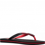 Pliažo &scaron;lepetės per pir&scaron;tą vyrams, Juoda, Patch flip flops