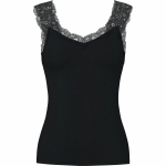 Mar&scaron;kiniai be rankovių moterims, Juoda, Pcbarbera tank top