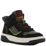 Laisvalaikio bateliai berniukams, Juoda, Boys kids high sneakers