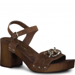 Basutės moterims, Ruda, SANDALS