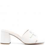 Auk&scaron;takulniai moterims, Ruda, Sabot open toe woman sandals