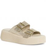 &Scaron;lepetės moterims, Auksinė, Slippers