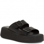 &Scaron;lepetės moterims, Juoda, Slippers