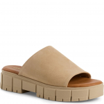 &Scaron;lepetės moterims, Smėlio, Wedge/plat mule