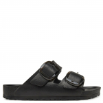 &Scaron;lepetės moterims, Juoda, Arizona Big Buckle slippers