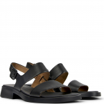 Basutės moterims, Juoda, Lasted sandals