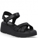 Basutės moterims, Juoda, SANDALS