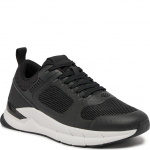 Laisvalaikio bateliai vyrams, Juoda, Low top lace up tech leisure