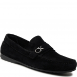 Mokasinai vyrams, Juoda, Driving bold logo mocasins